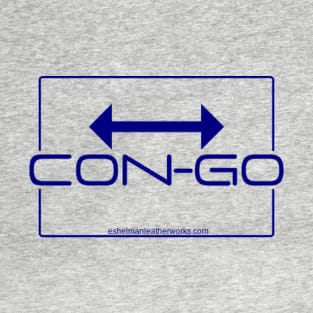 Con-Go Logo in Navy T-Shirt